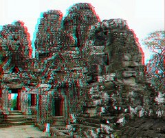 076 Angkor Thom Bayon 1100531-2